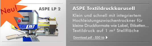 ASPE Textildruckkarusell
